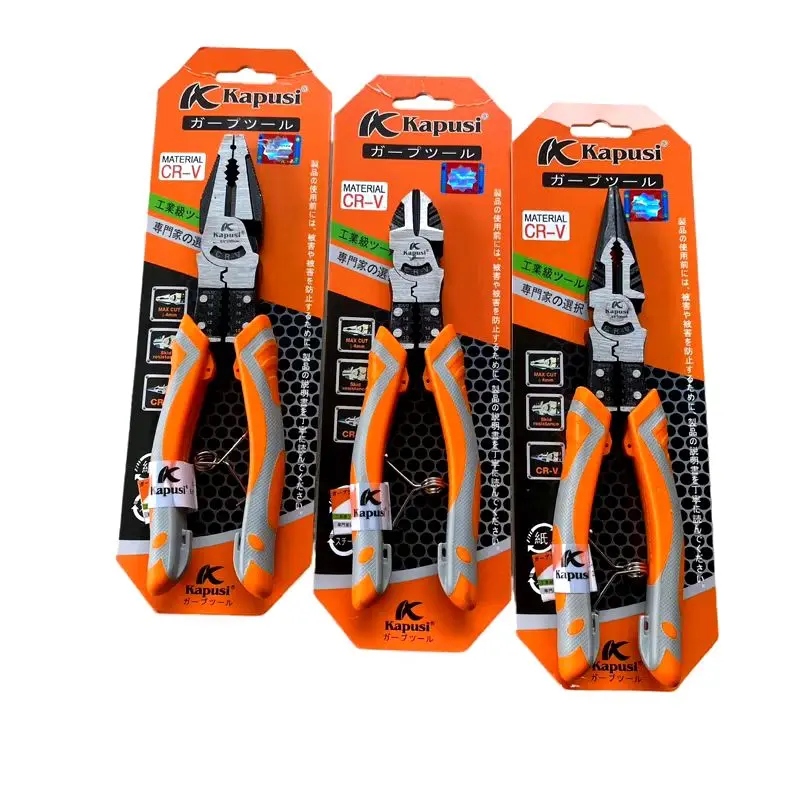 Bộ 3 kìm đa năng Kapusi 8.5inch thép CRV 0