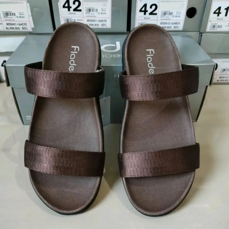 sendal cowok fladeo sloop brended matahari Sandal Pria Kasual 3