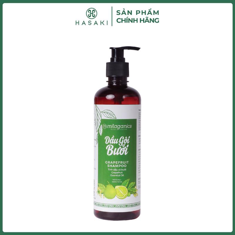  Dầu Gội Milaganics Tinh Dầu Bưởi 500ml | HASAKI BEAUTY 