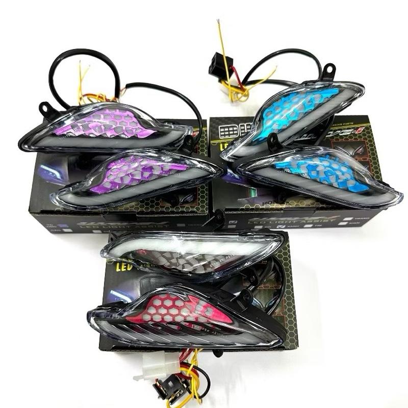 ￼Cụm đèn xi nhan tổ ong dành cho wave 50-100-110cc đầy đủ màu