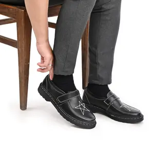 SEPATU DOCMART BINTANG PANTOFEL KULIT PRIA KASUAL KERJA FORMAL 39-43 ASLI ORIGINAL