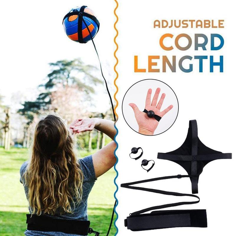 Product Introduction of Volleyball Practice Belt For Serving And Arm Swing Trainer Adjustable Spike Trainer Premium Y0R4 48