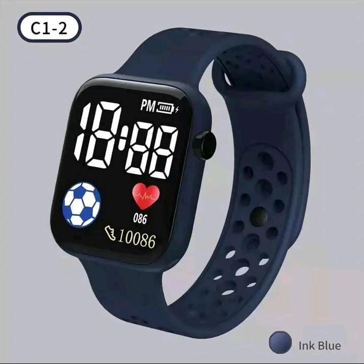 Jam Tangan Anak Led Modern Digital Free Box Bisa COD Fashion 0