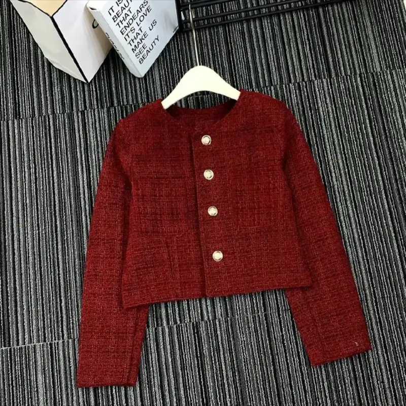 Áo Khoác Nhung, Cổ Tròn, Dành Cho Nữ, Có 4 Màu, Áo Khoác Nữ, Thích Hợp Cho Bữa Tiệc Buổi Tối, Áo Khoác Ngoài, Nữ Top Women Jacket 2
