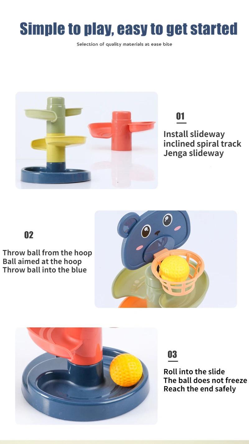 Product Introduction of Baby Rotating Ball Tower: Montessori Toy, Early Ed & Interactive Gift 9