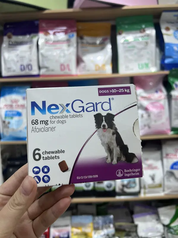 NexGard - Viên nhai phòng & trị Ve, Rận, Bọ chét, Ghẻ cho chó từ 2-50kg - 1 Viên 6