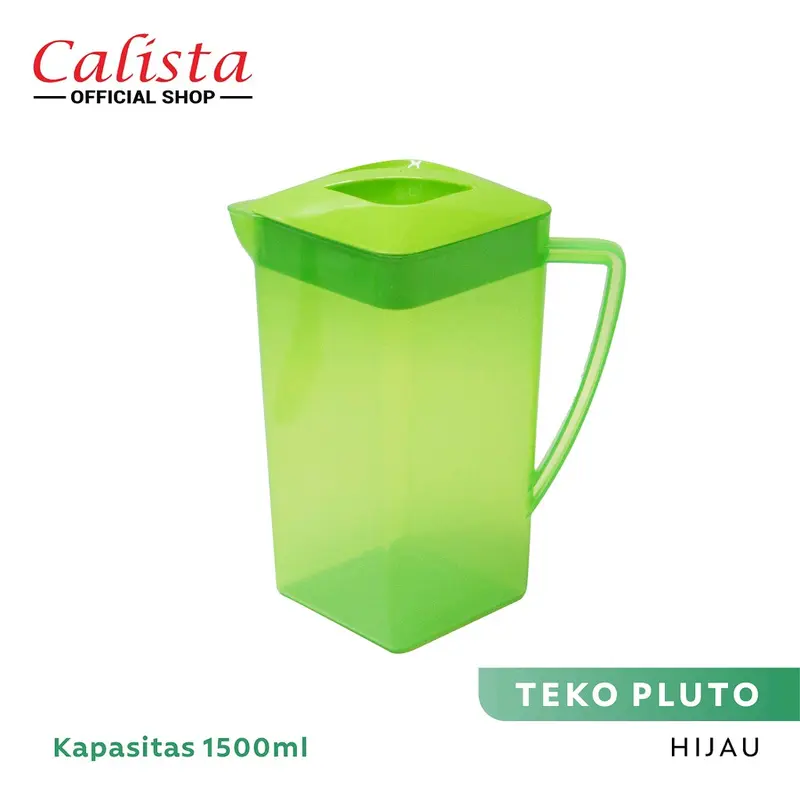 Eskan Pluto teko plastik Calista ceret plastik 1,5Liter Hijau Ungu pink tosca 3