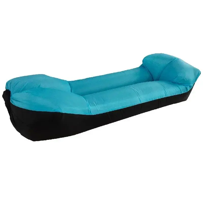 240*70cm Trend Outdoor Products Fast Infaltable Air Sofa Bed Good Quality Sleeping Bag Inflatable Air Bag Lazy Bag Beach Sofa