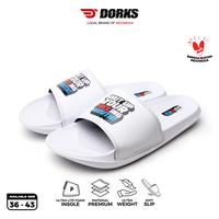 Gambar Sandal Slide Dorks Shut Up White - Sandal Slop Casual Pria Wanita Sendal Slop Slipper Anti Licin - 43 dari Dorks_NEW Kab. Tangerang 1 Tokopedia