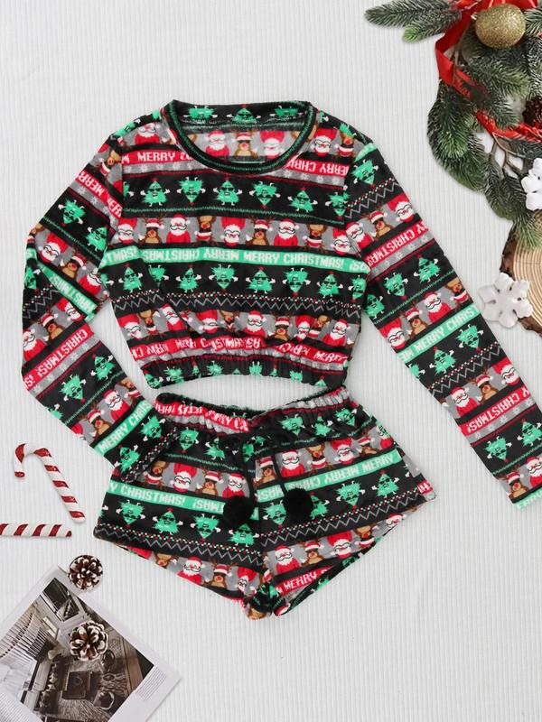 Christmas Pom Pom Long Sleeve Top Christmas Pom Pom Long Sleeve Top