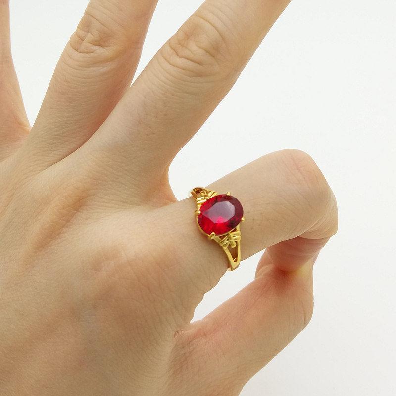 Product Introduction of Hot Selling 24K Gold Plated Open Ring for Women 8