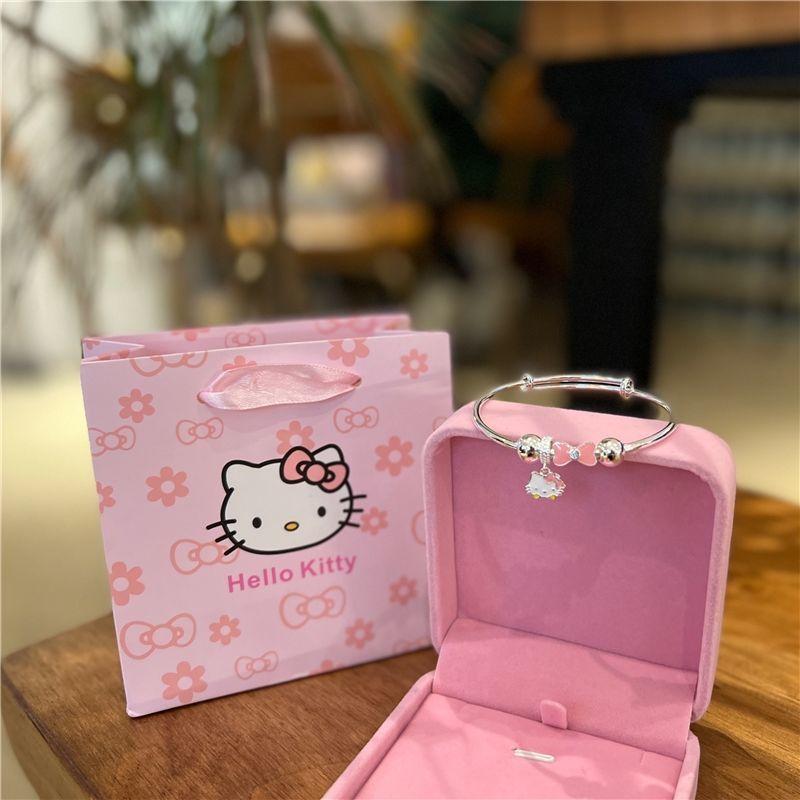 Product Introduction of Vòng Tay Bạc Thật, Dành Cho Phụ Nữ, Phong Cách Ngọt Ngào Và Dễ Thương, Với Thiết Kế Thắt Nơ Và Kitty, Vòng Tay Bạc, Thích Hợp Cho Bé Và Bạn Thân, Lý Tưởng Làm Quà Tặng Sinh Nhật, Hàng Mới Về 12