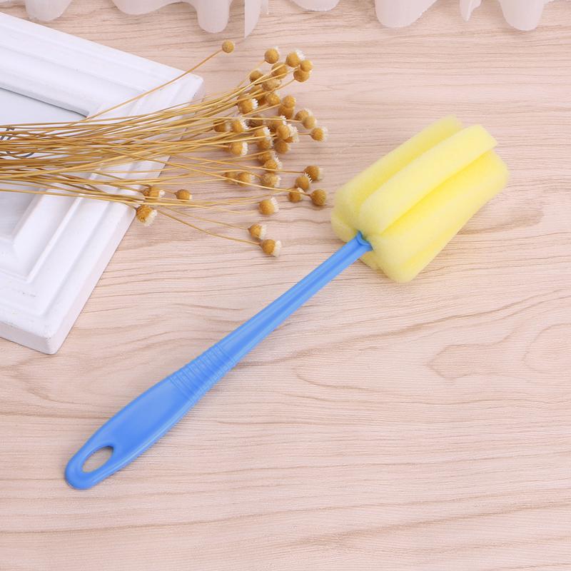 Product Introduction of Bàn Chải Cốc Bọt Biển, Dụng Cụ Vệ Sinh Nhà Bếp, Dụng Cụ Vệ Sinh Bình Sữa Cho Bú, Thích Hợp Cho Chai Rượu 48