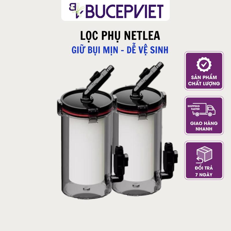 Lọc phụ Netlea cao cấp - Làm sạch cho bể cá cảnh - bản nắp vặn / bản khoá cài.