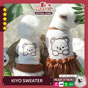 Si Merci Official Baju Sweater Couple Hoodie Boneka Korea Anjing Kucing Kelinci Sweater Couple Lucu Baju Sweater Couple Musim Dingin Anjing Kucing Kelinci Hewan
