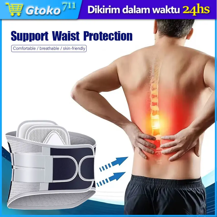 Korset Lumbal LSO Tulang Belakang Saraf Kejepit Sakit Nyeri Pinggang Skoliosis