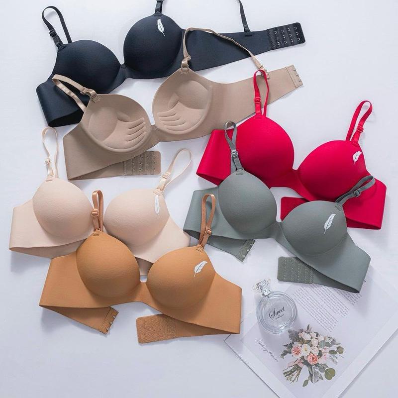 Q01- combo 3 áo su lá đúc non mút dày 2cm đệm bàn tay - có lẻ 1 áo Voi Nữ Tim Women Bra Nhung Kem áo ngực áo ngực nữ áo lót