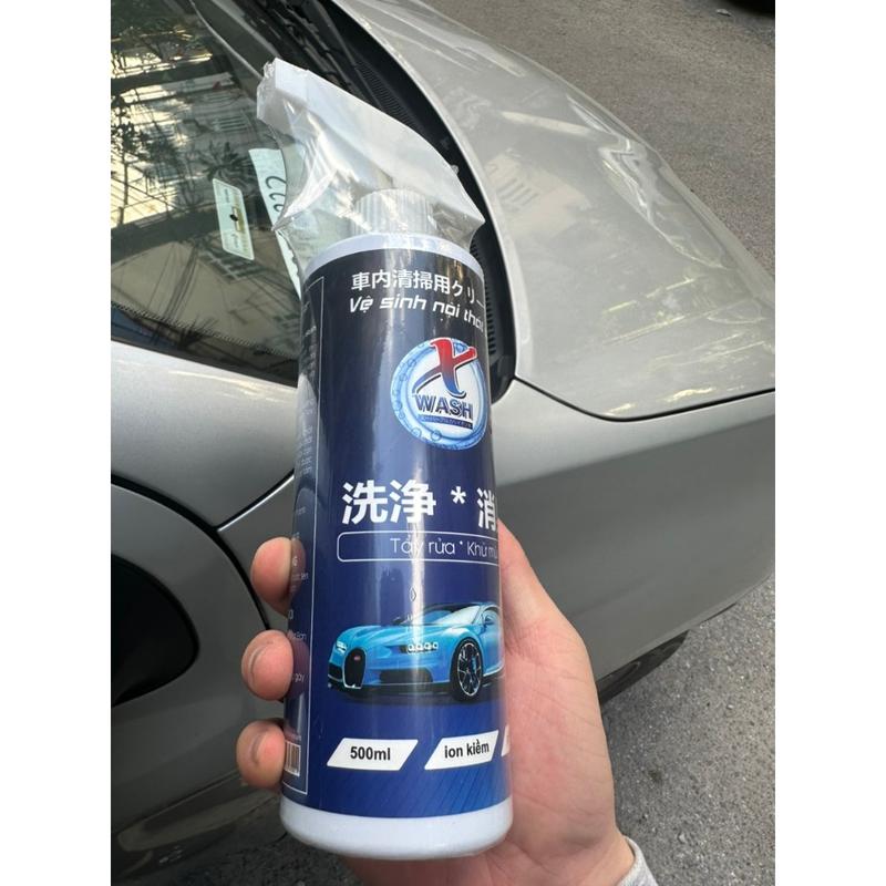 Car Interior Cleaning Spray Xwash Clean Leather Seats Car Ceiling Deodorize Antibacterial Car 2