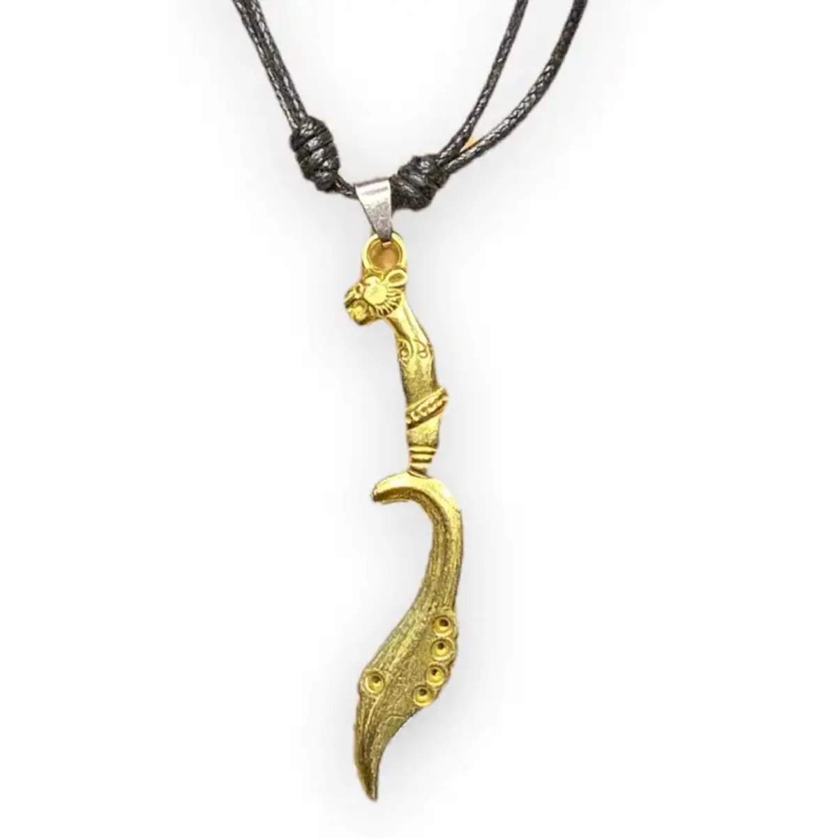 Kalung ujang tintanium logam anti karat Jewellery
