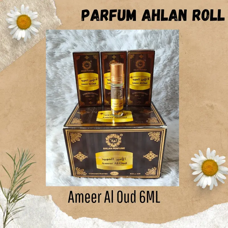Ahlan Parfum Parfum Ahlan Ameer al oud 6ML Tanpa kerdus Shop