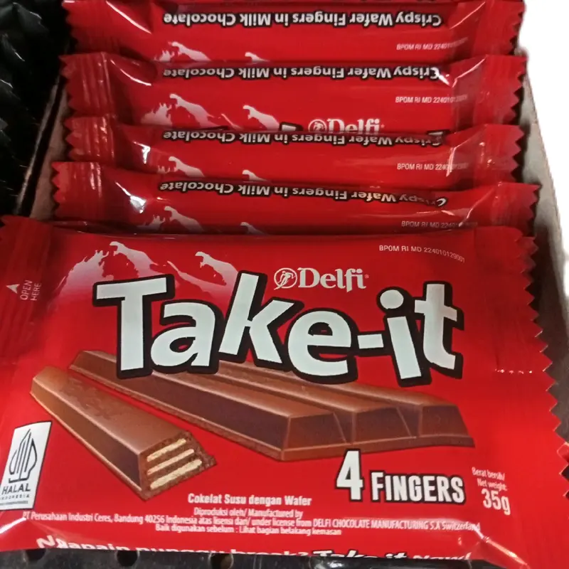 coklat delfi take-it Pak Chocolate Susu Snack 0