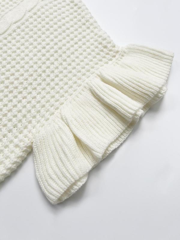 Women's Crew Neck Sweater, Casual Comfort Sweater Pullover, Ladies Knitwear for Daily Wear 7