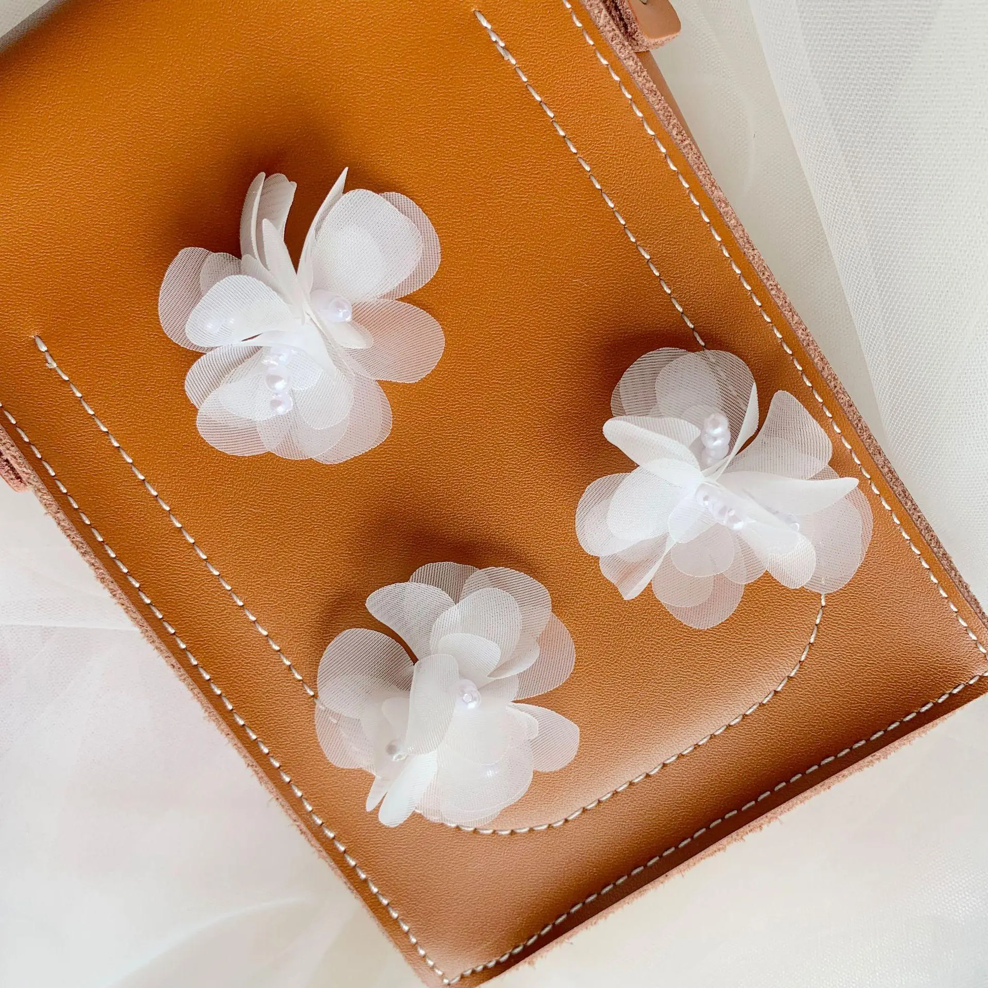 Organza DIY Flower, 10pcs/set Elegant Flower for Wedding Party Decoration, DIY Decorative Flower for Wedding Dress