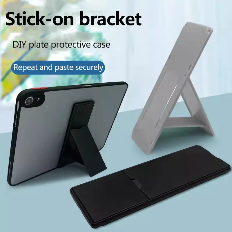 Adhesive Tablet Stand For Tablet iPad Samsung Xiaomi Protective Case Adsorption Back Adhesive Horizontal Vertical Support