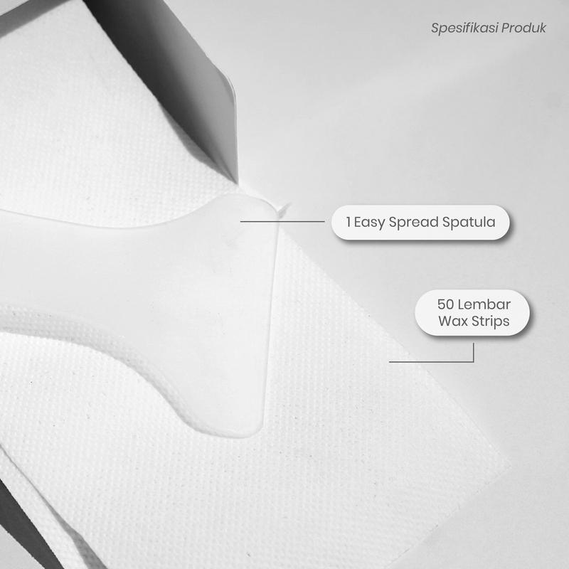 Sugarpot Wax Strips & Easy Spread Spatula 1