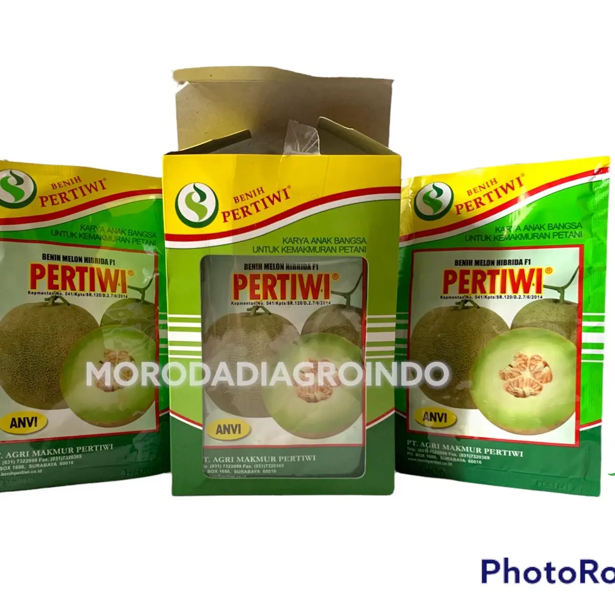 Benih/Bibit melon Pertiwi anvi F1 13 gram by pertiwi