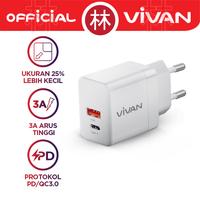 Gambar VIVAN Power 35 GaN PD QC 4A 35W USB-C USB-A Dual Port Quick Charger dari Liem Group Kota Administrasi Jakarta Barat 1 Tokopedia