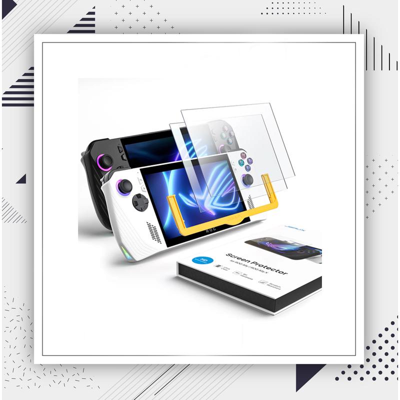 [ 2 Pack ] Official JSAUX Anti Glare / Matte 9H Hardness HD Tempered Glass Screen Protector ASUS ROG Ally / X & MSI CLAW 8