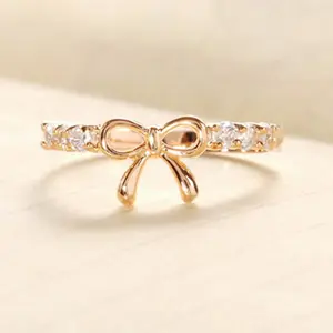 Temaram-Cincin Pita Bertabur Berlian Sederhana