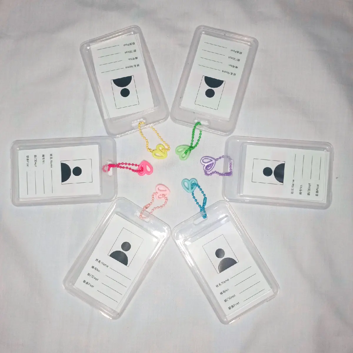 (Cahol) ID Card Holder bening Photocard