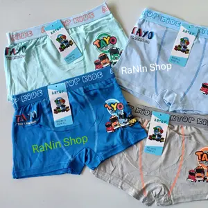 6 Pcs Boxer Artop Kids Celana Dalam Anak cowok Murah COD