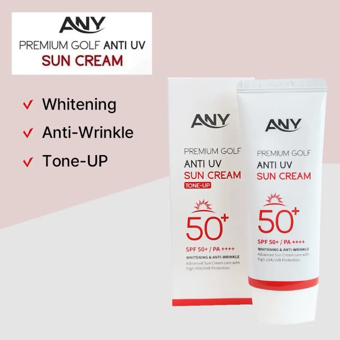 Kem chống nắng any hàn quốc 60ml: nâng tông da Sunscreen Sun Cream