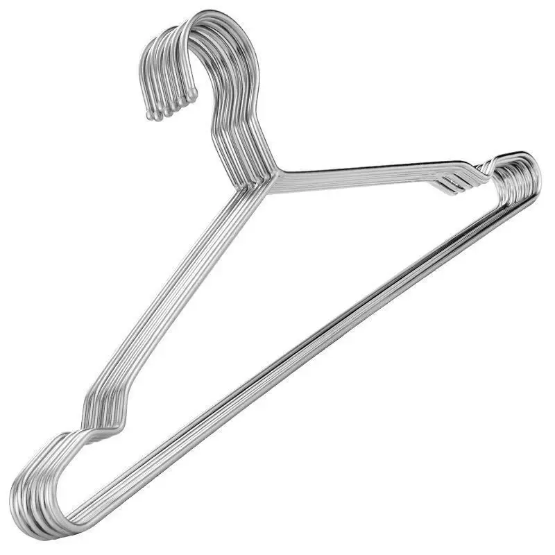 ￼ sec 10 móc treo quần áo Inox - Móc inox treo phơi đồ người lớn