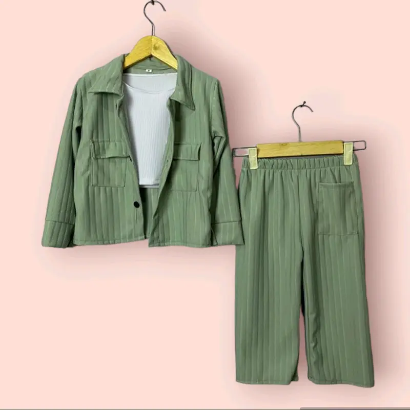 SETELAN ANAK KNIT HORNET 2-10TAHUN / ONE SET 3 IN 1 / SETELAN ANAK PEREMPUAN 0