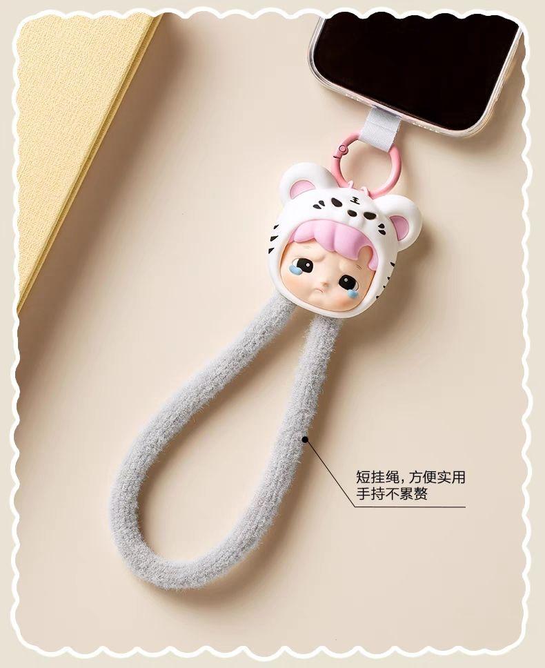 Product Introduction of Hacipupu Animal Stickers Series Blind Box Mobile Phone Lanyard Trendy Fashion Peripheral 2