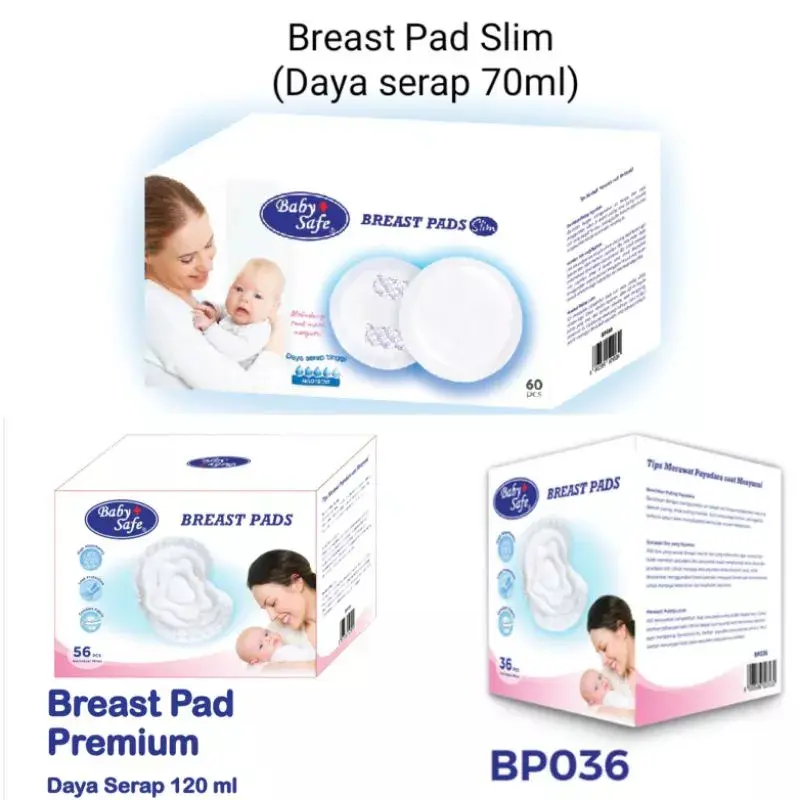 Baby Safe Breast Pads SLIM 16pcs / 60pcs