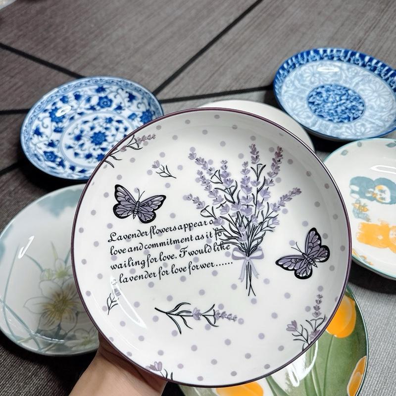 5 Cái Dĩa 8-in [20cm] GỐM SỨ 4D CAO CẤP . 3