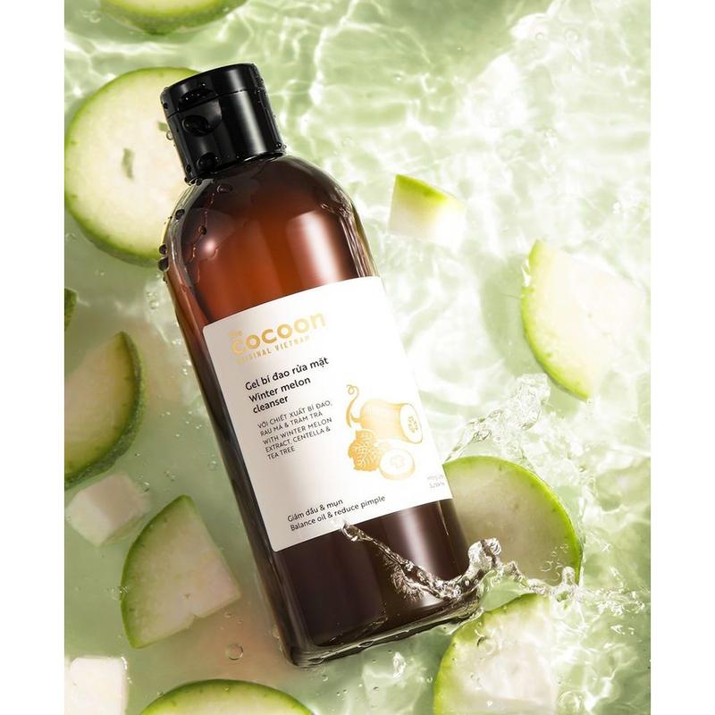 Nước tẩy trang bí đao Cocoon Winter Melon Micellar Water dịu nhẹ , sạch sâu , giảm dầu hiệu quả 50ml 3