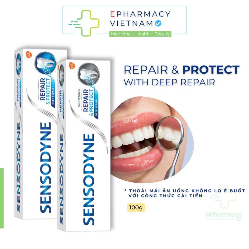 Kem Đánh Răng Bảo Vệ Răng Ê Buốt SENSODYNE Repair & Protect 100g