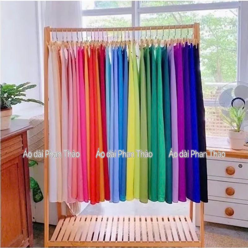 Quần lụa mặc kèm áo dài chất lụa mỹ mềm mịn co giãn nhẹ