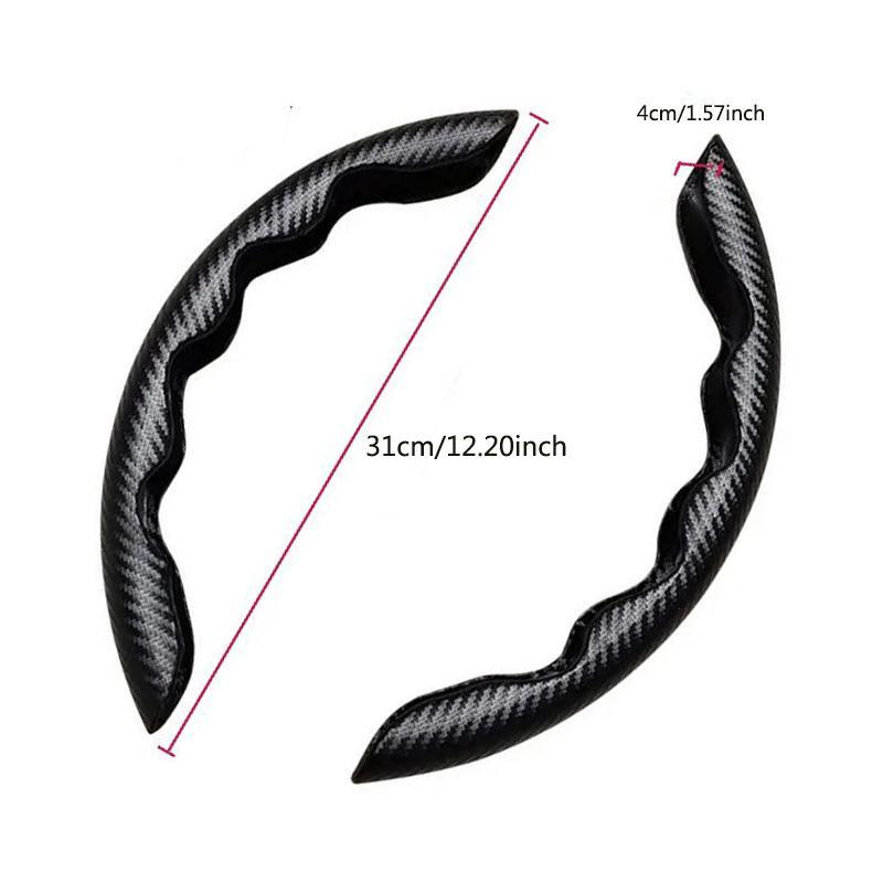 Product Introduction of Car Steering Wheel Cover, 1 Count Universal Anti-Slip Breathable Car Steering Wheel Protector, Durable & Decorative Accessories for Car 3