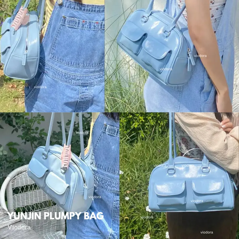 Viodora - Yunjin Plumply Bag Tas Wanita Korea Viral Trend BKK Thailand Kuliah Travel Hangout Y2K Puffy Chubby 2