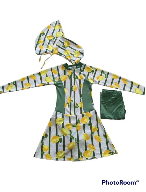 Baju Renang Muslim Motif Anak usia 3 tahun sampai 12 tahun Warna Motif Random Ya Kakak !!!! Sport 7