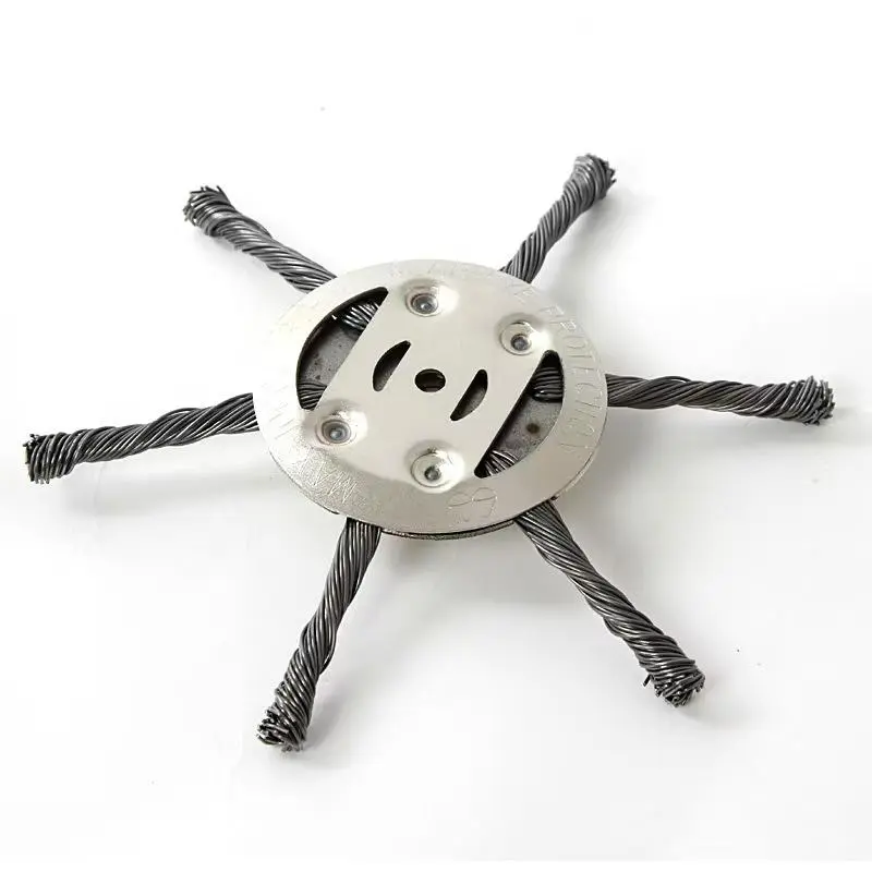Grass Trimmer Head, Steel Wire Grass Trimmer Head, Grass Trimmer Accessories, Power Tool Accessories for Lawn Mower