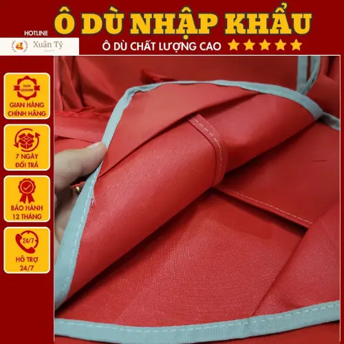 Vải Thay thế ô,dù lệch tâm vuông 2m5x2m5(Nhập khẩu CAO CÂP). Vải polyeste tráng 1 lớp PU dày chống nắng mưa chống thấm chống tia UV