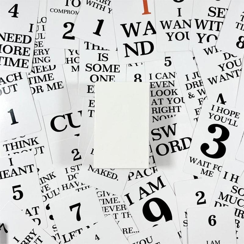 Product Introduction of 100pcs/set the Hermit Tarot Messages Oracle Number Tarot Card, Unisex English Cards Game, Casual Desktop Games for Adults 9